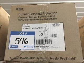 Quantity of DuPont Shoe Covers, Size Large.