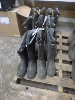 (6 Pair) Baffin Rubber Boots, SA Approved, Sizes 8, 9, 10