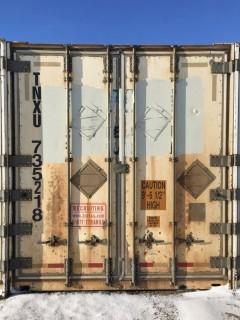 53' Storage Container c/w Heater # TNXU 735218.