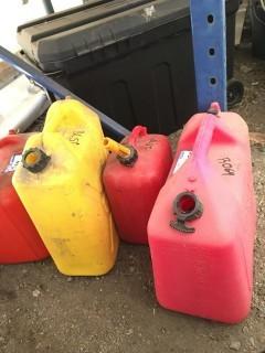 (3) Assorted Jerry Cans.