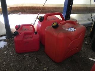 (4) Assorted Jerry Cans.