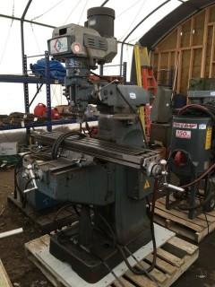 Acklands Machine Tool Iron Mill (3 Phase) S/N 89337.