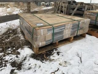 Quantity of 24" Flat Steel Construction Stakes with Holes.