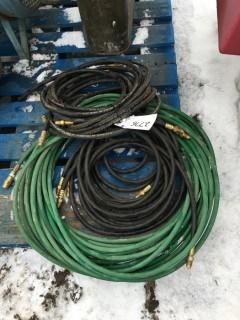 Assorted Gas Hoses.