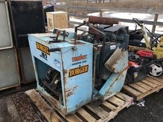 Borger Walk Behind Concrete Saw