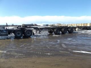 1994 Arnes Triaxle Container Chassis S/N 2A9085439RA003138.