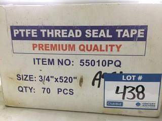 (54) Rolls of Thread Seal Tape.