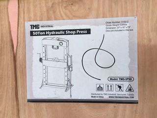 50 Ton Shop Press Model # TMG-SP50