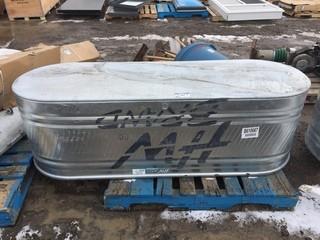 HW Round end Stock Tank 6' x 2' Deep