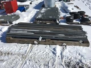 Quantity of Steel Angle Iron 8'