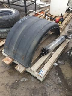 (3) Semi Truck Fender Flare w/ Mount Bars