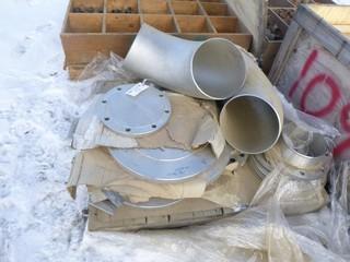 10" SCH 10 45 Degree Elbows 316L, 3" 300 316L, 8" 150 Flanges 316L, 16" 300 316 Blind