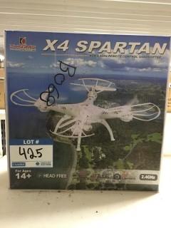 Dynamic X4 Spartan 4CH 2.4GHz Remote Control Quadcopter.