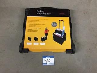 Folding Shopping Cart.