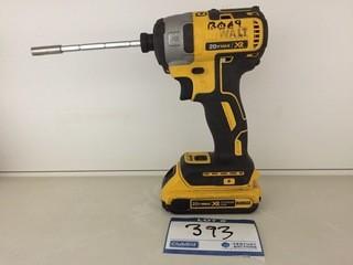 DeWalt DCF887 1/4" Impact Driver with Battery.