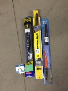 Lot of Assorted Windshield Wiper Blades.