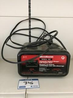 Motomaster Automatic Battery Charger with Engine Start.