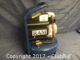 RAM 4-Gallon, 115PSI Air Compressor Model: TD-2515P