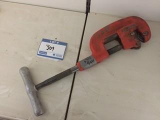 1/2"-2" Ridgid Pipe Cutter.