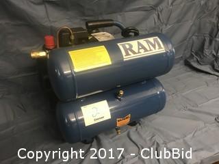 RAM 4-Gallon, 115PSI Air Compressor Model: TD-2516T2