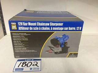 Powerfist 12V Bar Mount Chainsaw Sharpener.