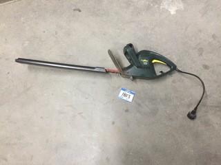 Yardworks Electric Hedge Trimmer.