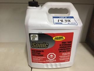 Sonic 9.46L 50/50 Premixed Antifreeze.