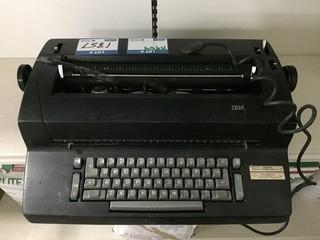 IBM Typewriter.