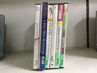 Quantity of Assorted DVD's.