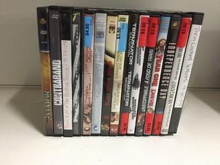 Quantity of Assorted DVD's.