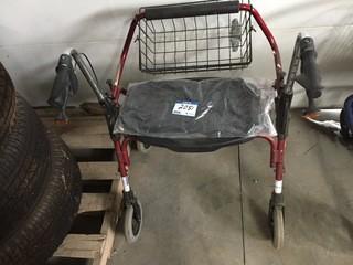 Walker with Seat & Basket.