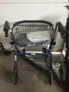 Evolution Walker with Seat & Basket.