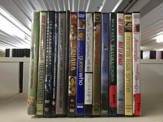 Quantity of Assorted DVD's.