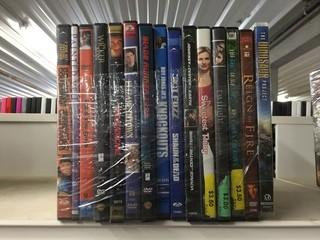 Quantity of Assorted DVD's.