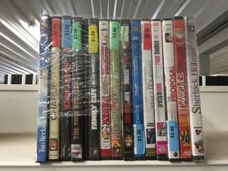 Quantity of Assorted DVD's.