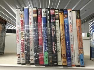 Quantity of Assorted DVD's.