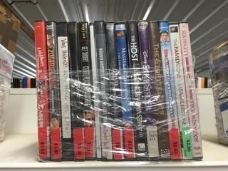Quantity of Assorted DVD's.