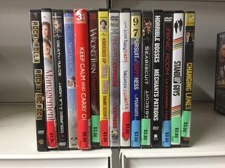 Quantity of Assorted DVD's.