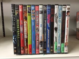 Quantity of Assorted DVD's.