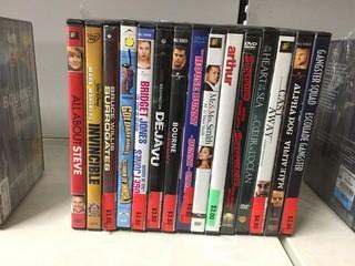Quantity of Assorted DVD's.