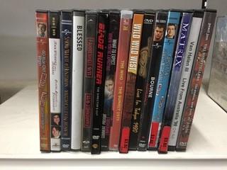 Quantity of Assorted DVD's.