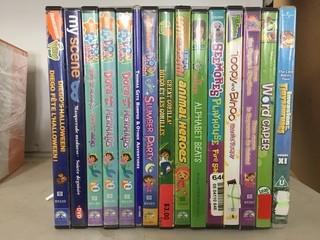 Quantity of Assorted DVD's.