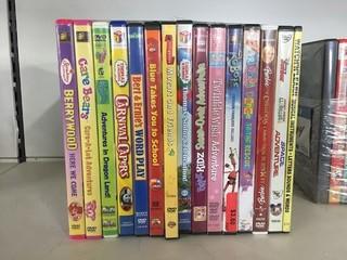 Quantity of Assorted DVD's.