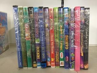 Quantity of Assorted DVD's.