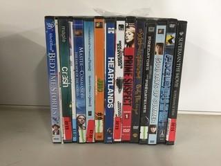 Quantity of Assorted DVD's.