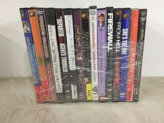 Quantity of Assorted DVD's.