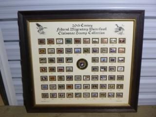 20th Century Federal Migratory Waterfowl Cloissone Stamp Collection