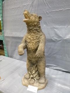  3' Bear Statue * Note base is Broken* (E5-2-3)