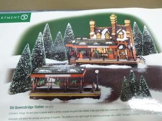 Department 56, "Old Queensbridge Station" Ornamental Collectable (E5-1-2)