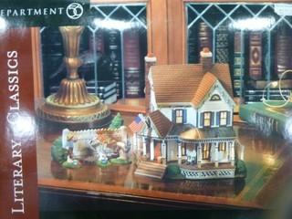 Department 56,  Literary Classics Collection "Aunt Polly's House" Ornamental Collectable House (E5-1-2)